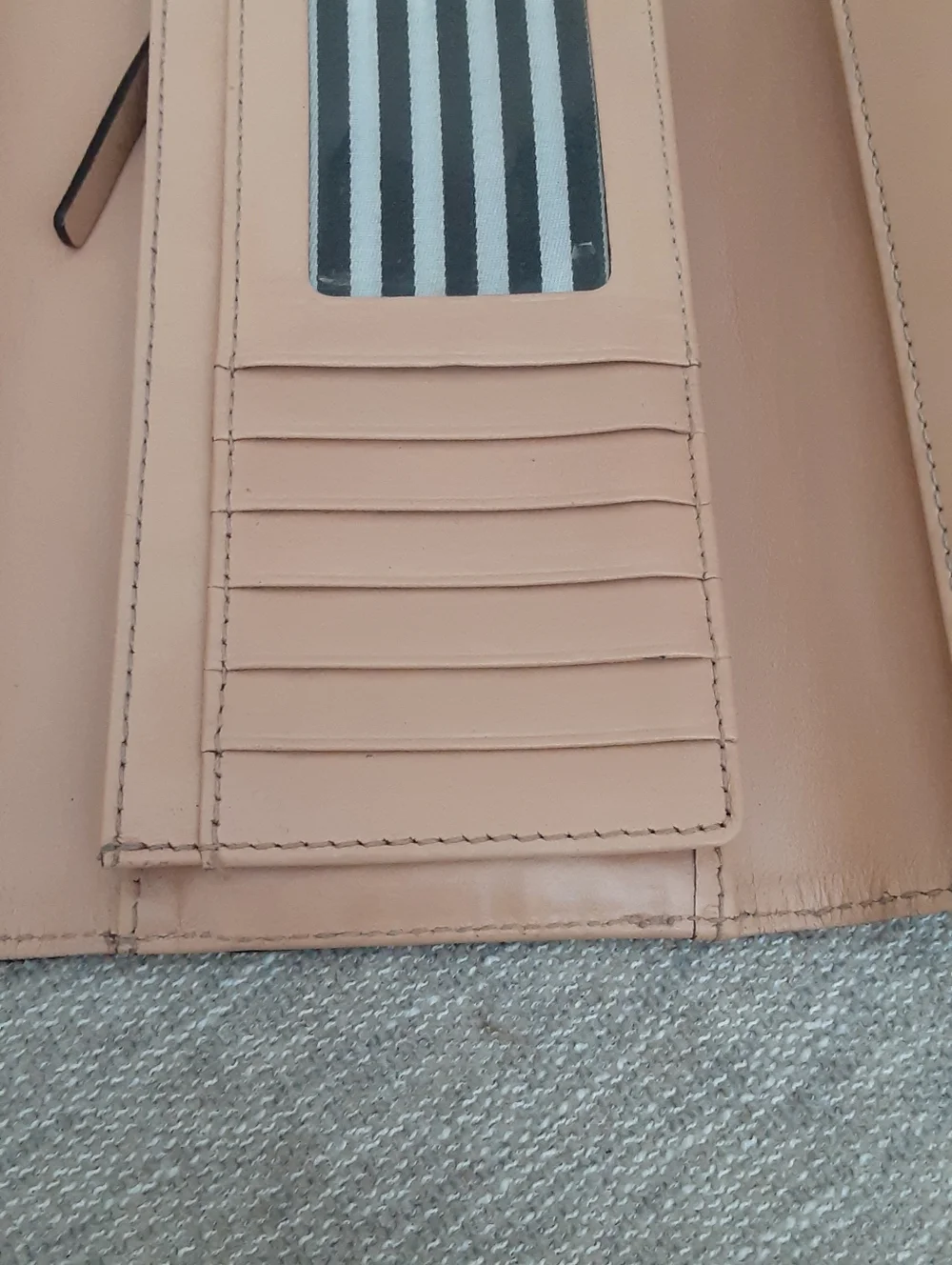Kate Spade Blue Leather Wallet , Women's Clutch